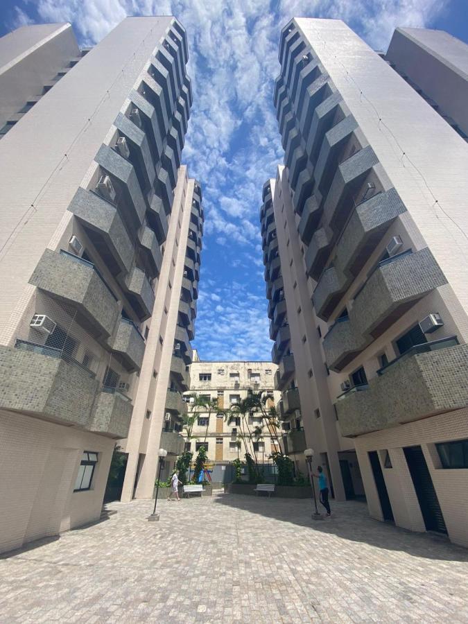 Apto A 2 Min A Pe Da Praia - Edificio Monte Carmel Guaruja Bagian luar foto