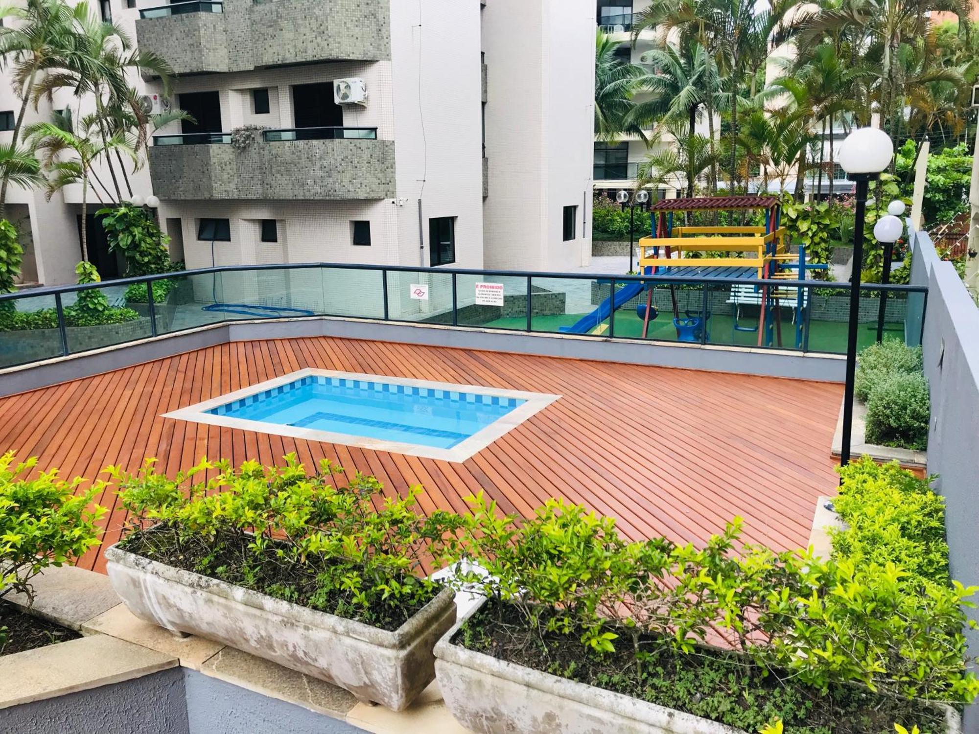 Apto A 2 Min A Pe Da Praia - Edificio Monte Carmel Guaruja Bagian luar foto